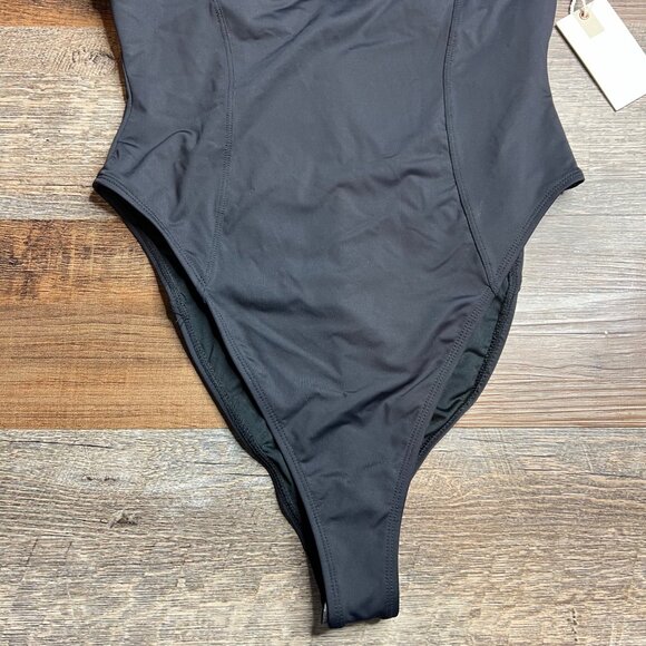 NWT Good American Contour One Piece Swimsuit GSW0243 Black Size 3 Large - Picture 8 of 14